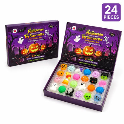 24-Piece Halloween Squishy Surprise Box