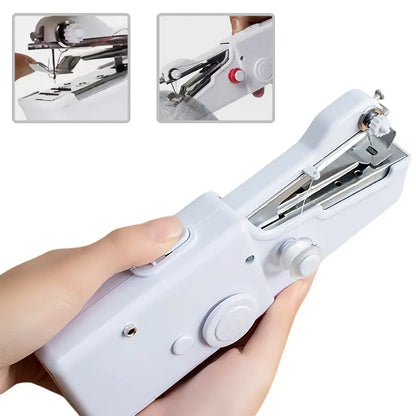 Household handheld small electric sewing machine portable sewing machine portable sewing tool manual sewing machine