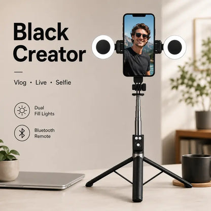 67-Inch Adjustable Portable Retractable Foldable Selfie Stick Tripod