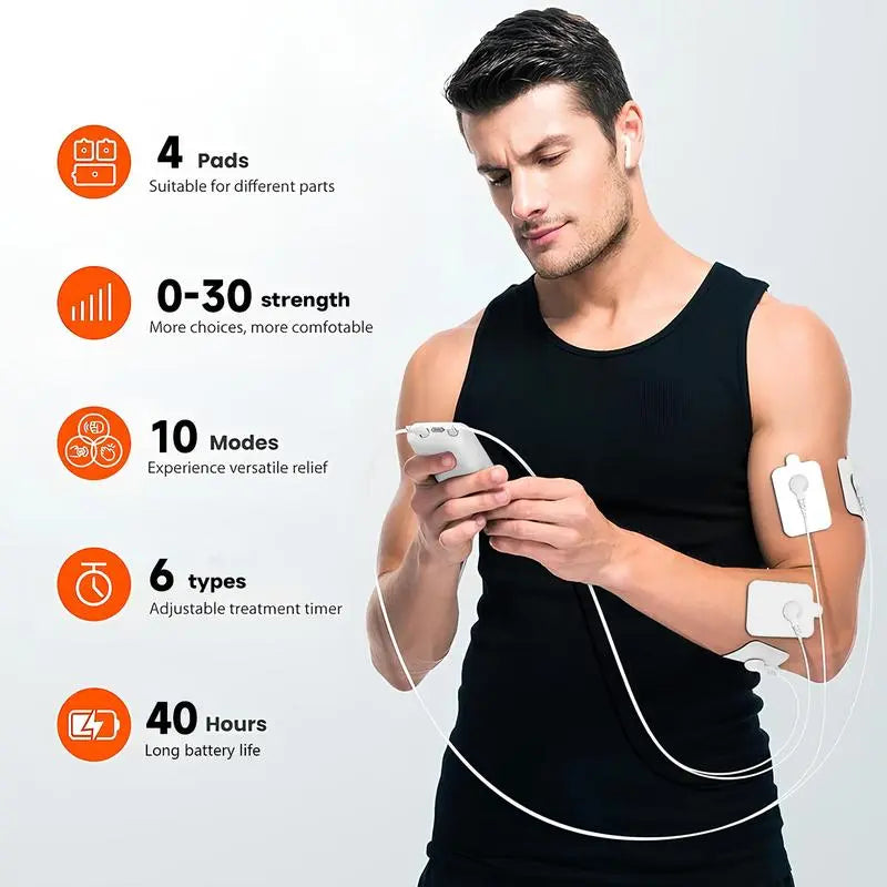 Compact Rechargeable Muscle Massage Unit
