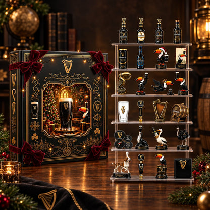 Guinness 2026 Limited Edition Advent Calendar 24-Piece Miniature Collectibles Holiday Countdown Gift for Beer Lovers & Collectors