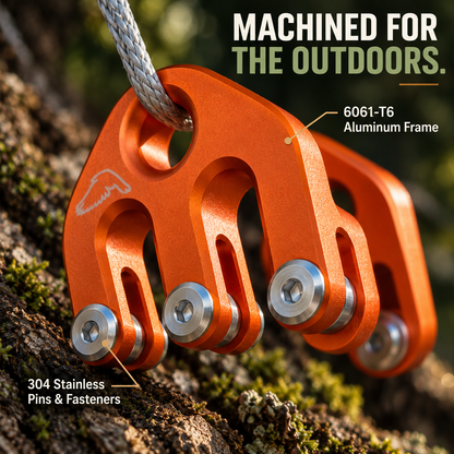 Game & Gear Hoist - Block and Tackle System