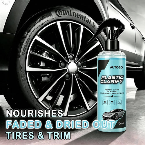 ✨🚗High‑Performance Car Plastic & Rubber Trim Restorer Spray
