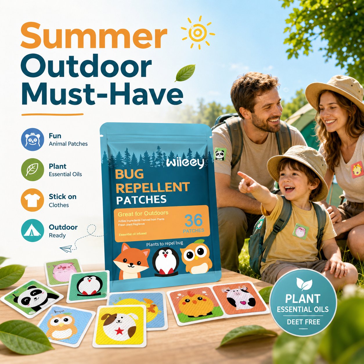 Bug Repellent Patches