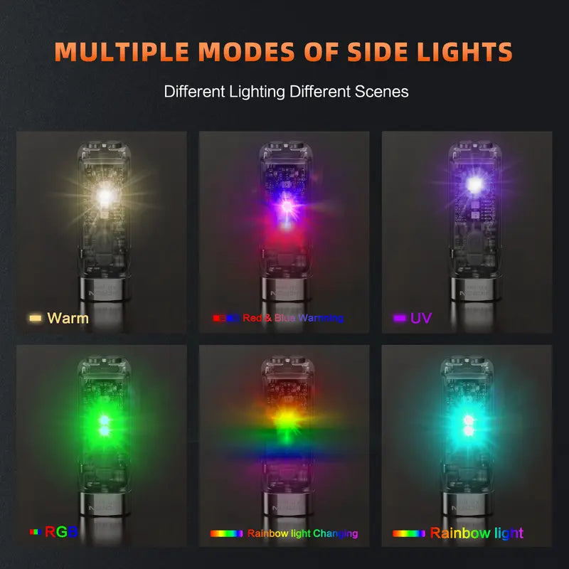 Magnetic Keychain Flashlight