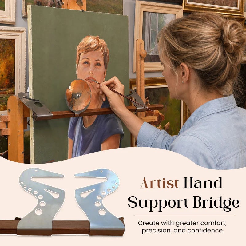 🔥Last Day 49% OFF- 🎨Adjustable Easel Hand Rest Support Bar