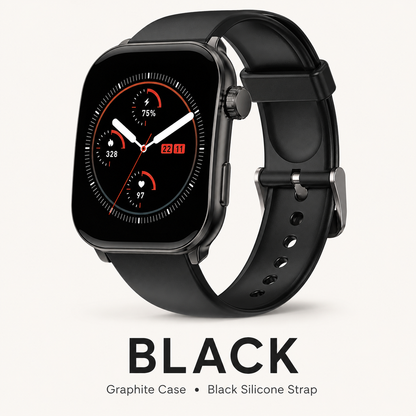 Health Smartwatch 3 – Bluetooth Calling Smart Watch with Health Tracking, 10-Day Battery & IP68 Waterproof for iPhone & Android