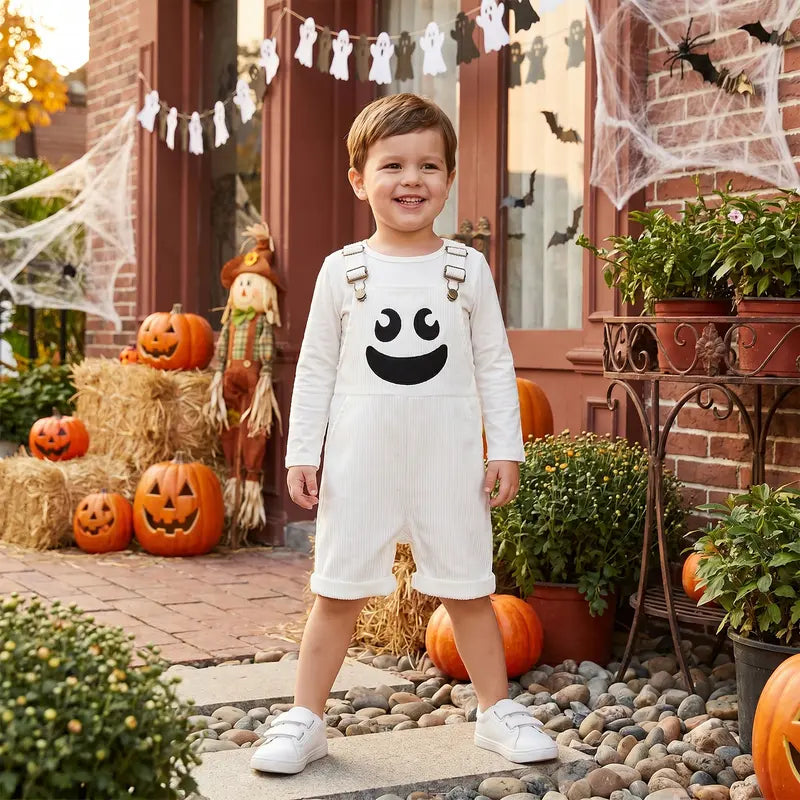 Toddler Baby Boy Halloween Overalls