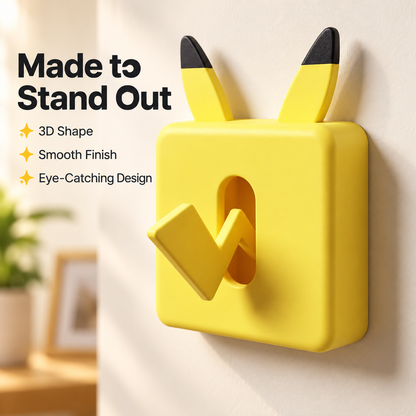 🐰 Playful Bunny Light Switch Cover – Fun 3D Wall Switch Decor