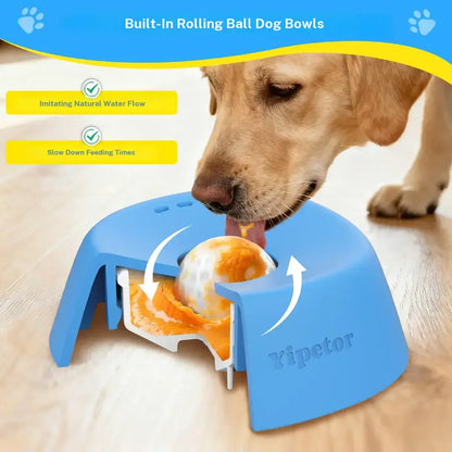 Slow Feeder Dog Bowls for Liquid Treat