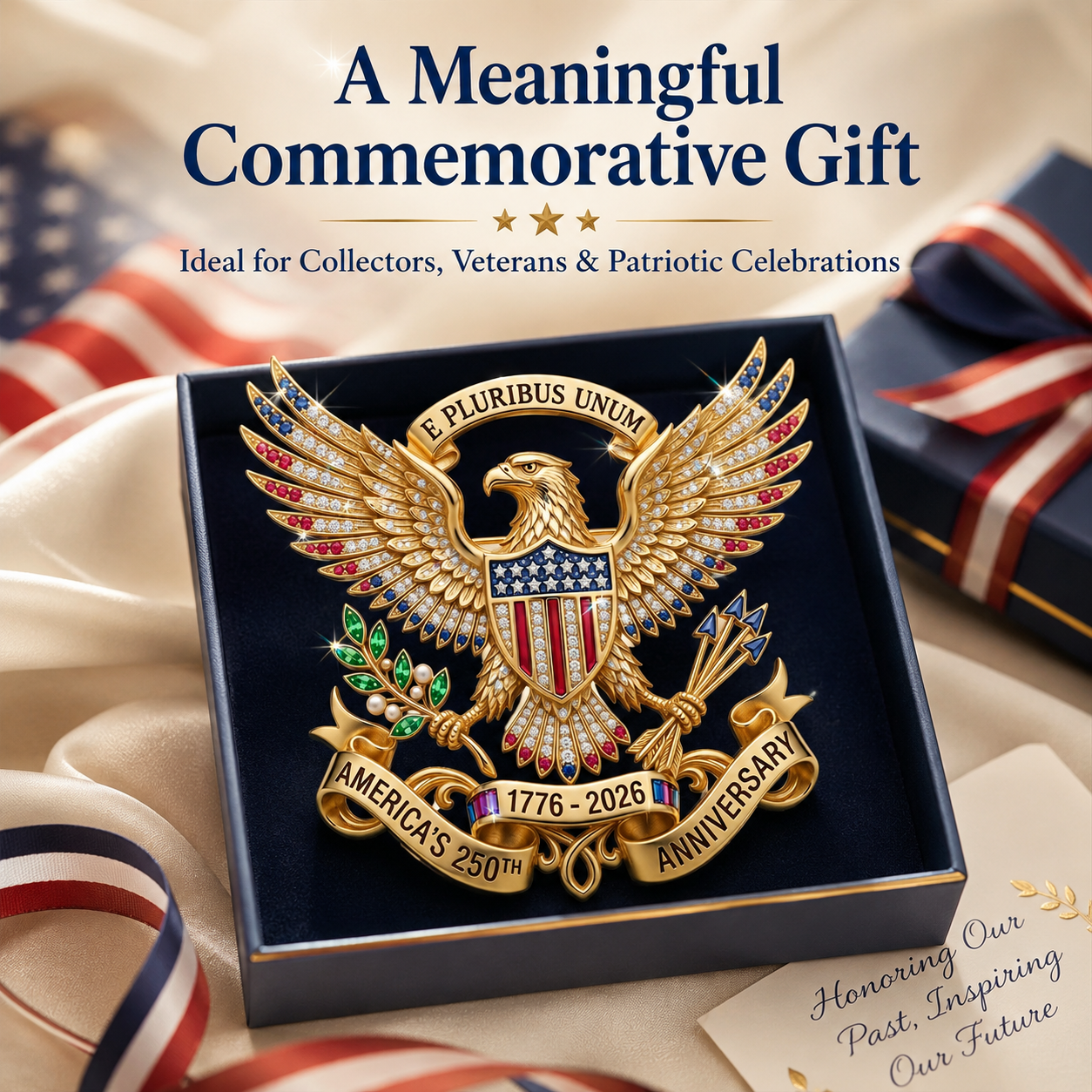 🔥Last Day 60% OFF🔥US 250th Anniversary Brooch Pin
