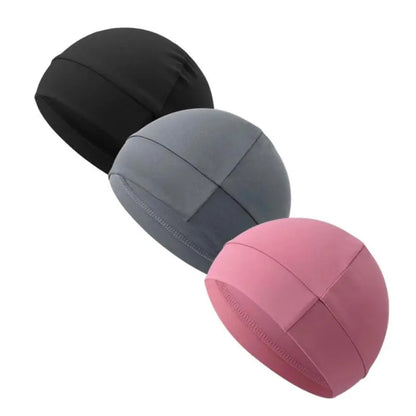 Unisex Plain Color Multifunctional Skull Caps 2026 Summer Sportive Beanie Fitted Hat