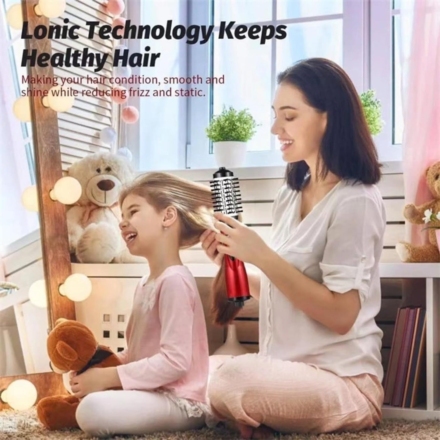 🎉Hot Sale 49% OFF🎁 3-in-1 Hot Air Styler and Rotating Hair Dryer for Dry hair, curl hair, straighten hair