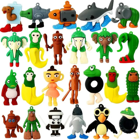 🔥24PCS Tralalero Tralala Action Figures | DIY Keychain Accessories | Perfect Christmas Gifts