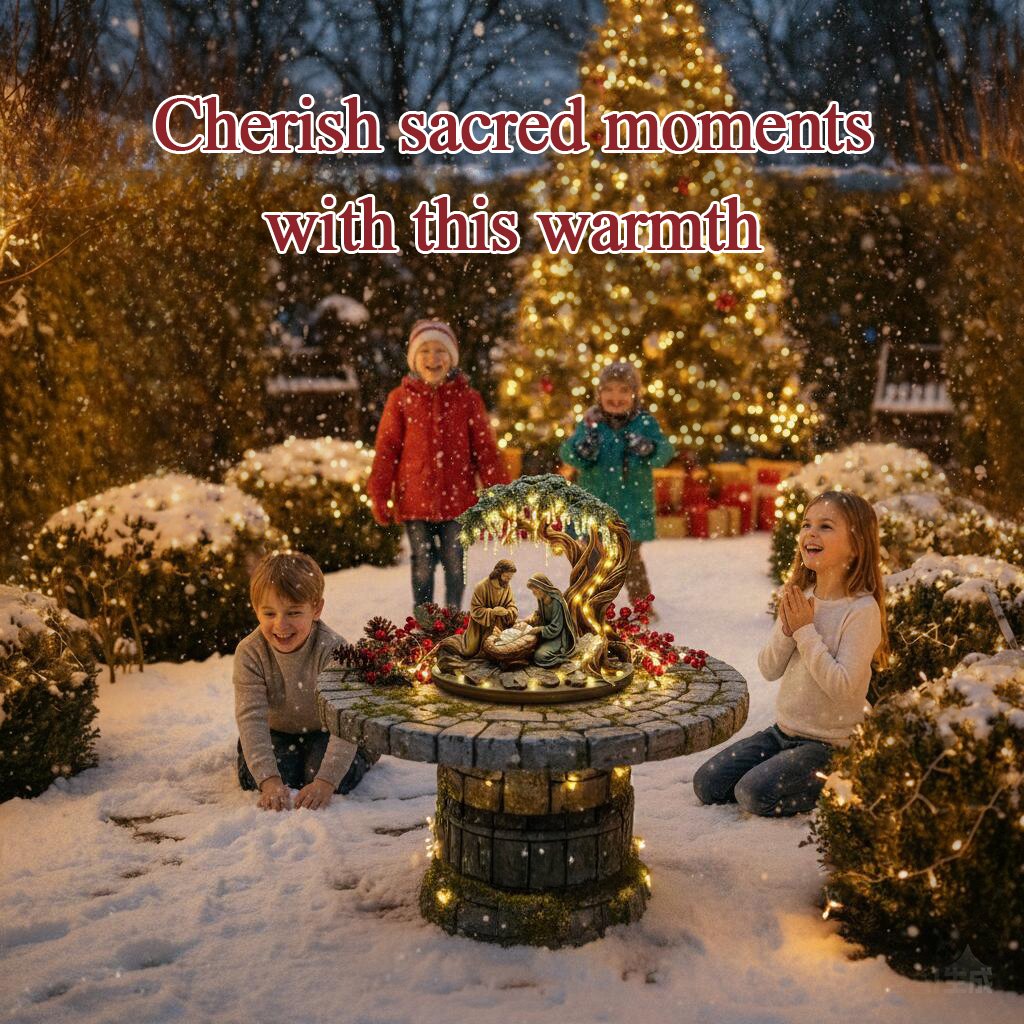 ⚡️FLASH SALE 70% OFF - 🎄🎁Christmas Nativity Scene Decorative Figurine