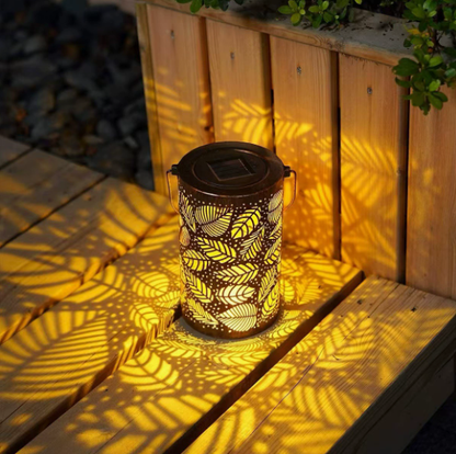 Colorful Sunflower Glow Solar Garden Lantern