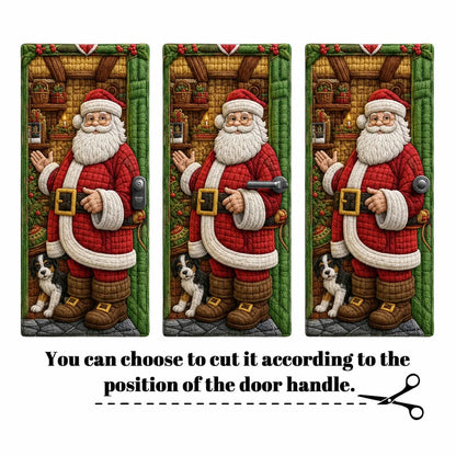 🎉🔥Last day with huge discounts!🌟2026 3D Christmas front door decoration