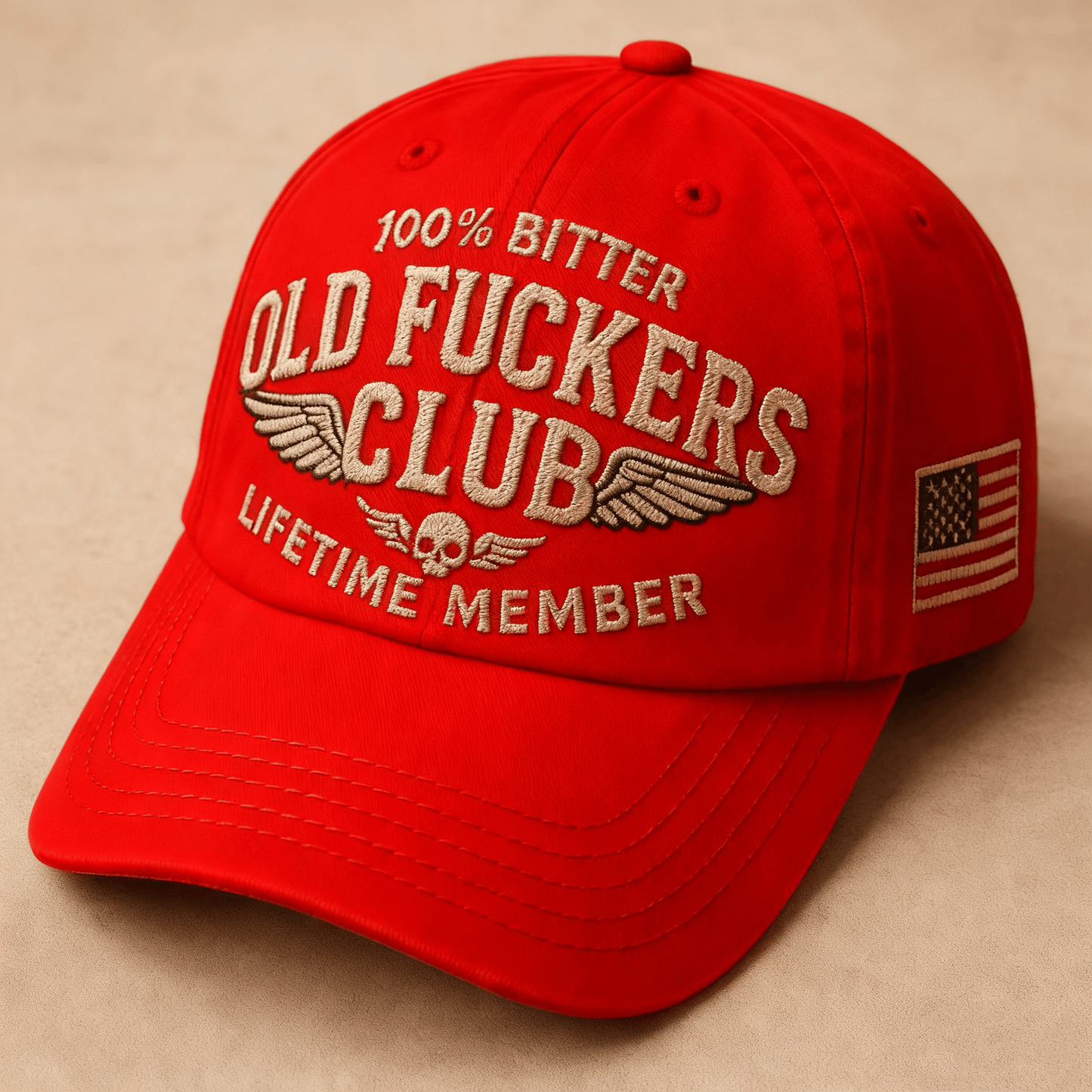 🔥 2026年买二送一🧢 展现你的态度！复古“老家伙俱乐部”帽子😎🔥 风格大胆，绝对是完美的搞怪礼物！🎁
