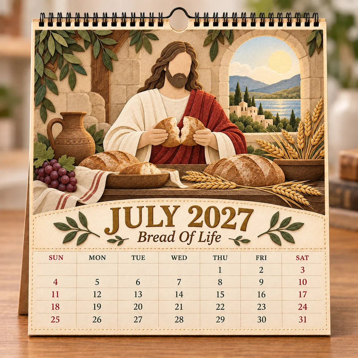 ✝️ 2027 Walking With Jesus Wall Calendar