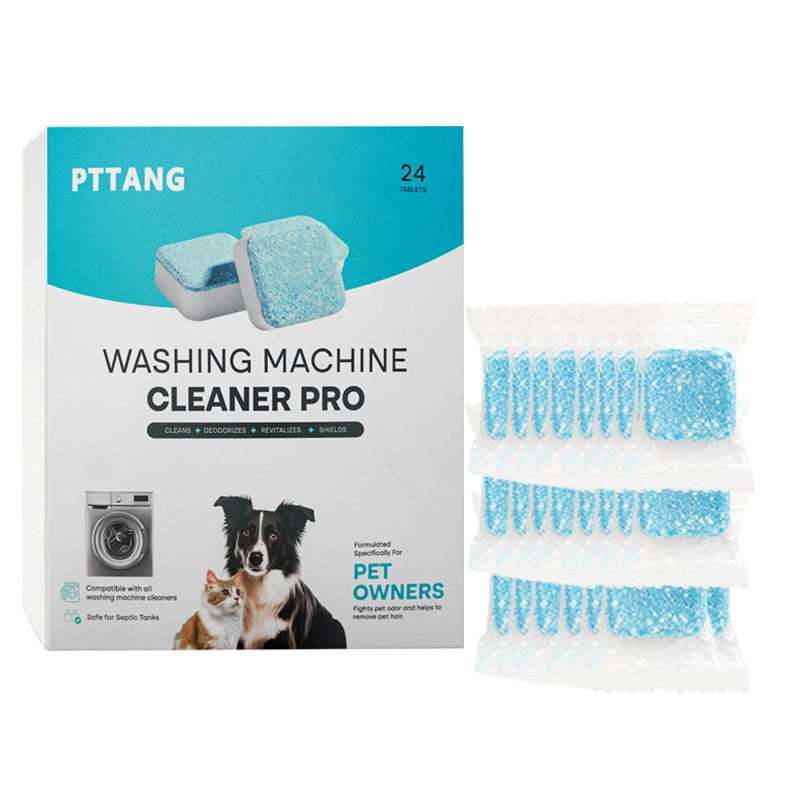 🔥Buy 2 Free Shipping🔥24 PCS Eco-Friendly Washing Machine Cleaner Fights Pet Odors & Hair Build-Up for Fresh Clean Machines
