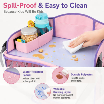 🚗 Kids Car Travel Tray | 5-in-1 Portable Activity Center