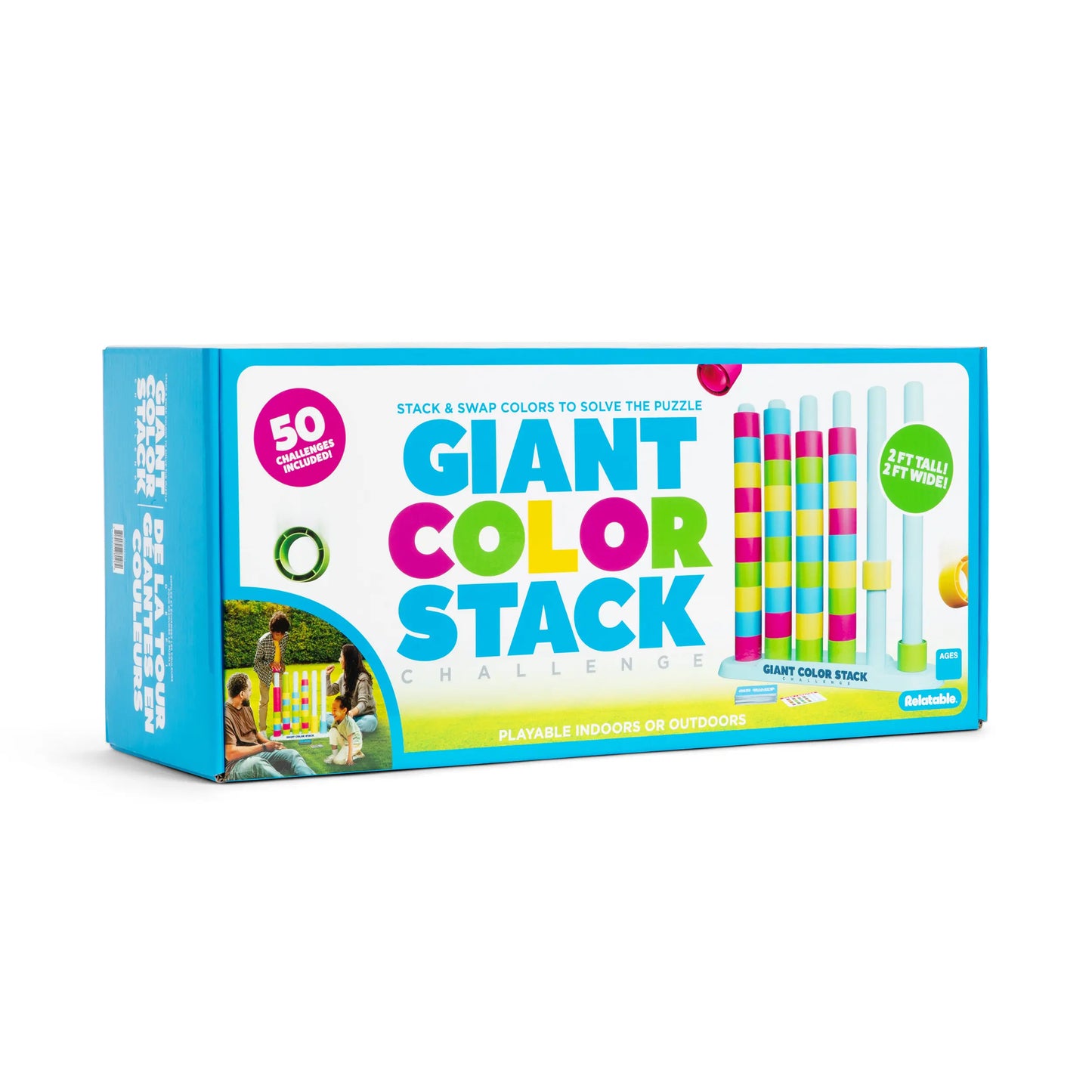 Color Stack Challenge - Fast-Paced Color Matching Puzzle Game for Parties and Family Night