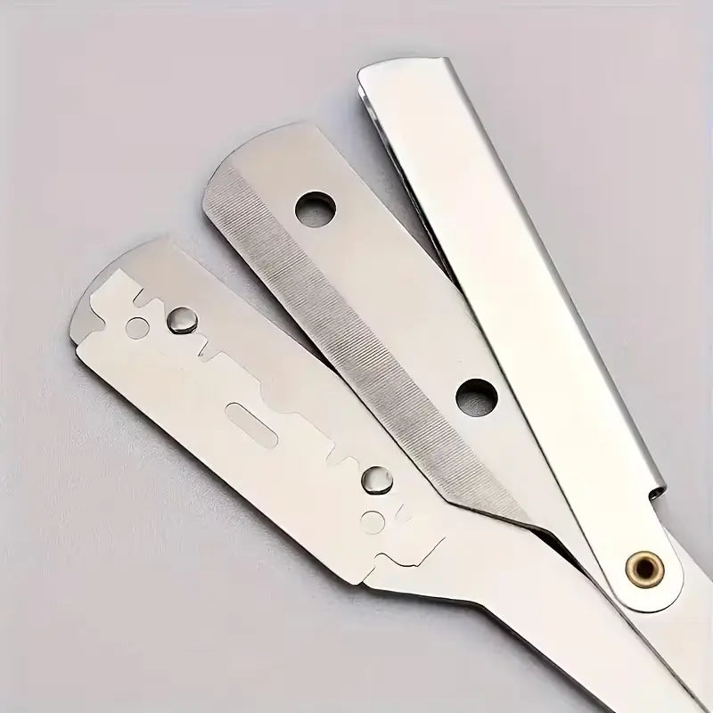 🪒🔪Retro Foldable Manual Shaver (including 100 blades)