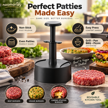🍔 EasyPress Hamburger Patty Maker