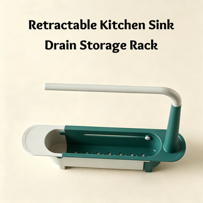 🧼Save 49% Today —  Extendable Sink Organizer with Towel Rack