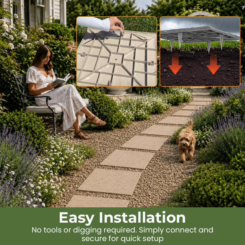 🌿 Outdoor Paving Stones – Decorative Garden Pathway Stones ✨