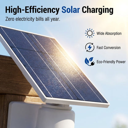 🎉Solar-Powered Simulated Surveillance Camera Street Light
