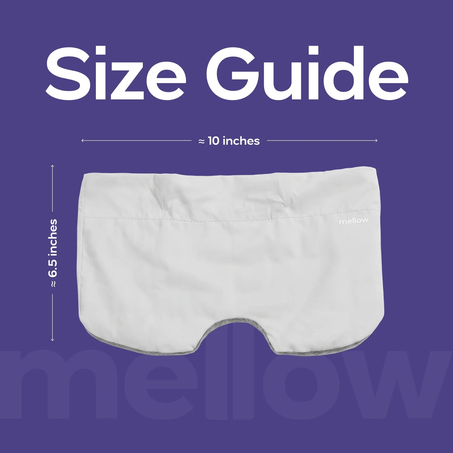 Mellow Lights Out Weighted Eye Mask 360° Wraparound
