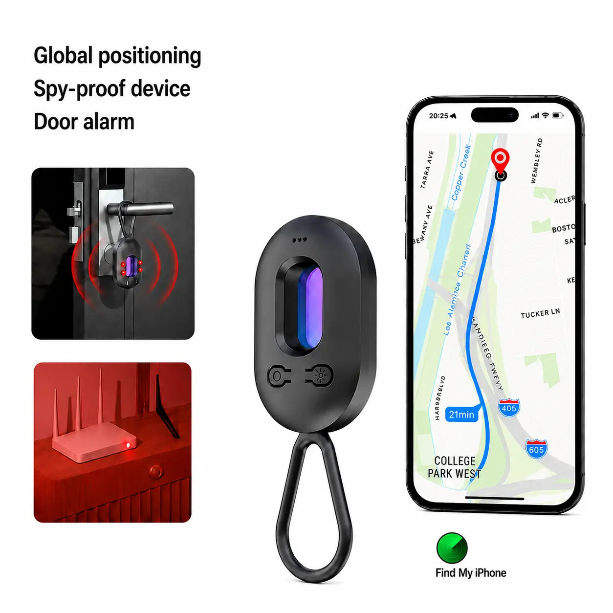 Hidden Camera Detectors and GPS Trackers for Travel and Home