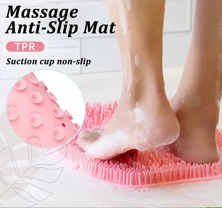 Silicone Foot Scrubber with Suction Cups