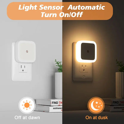 6-Pack Ultra-Energy-Saving Smart LED Night Lights