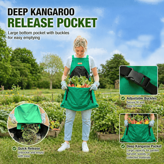 🌿 Multi-Functional Garden Apron
