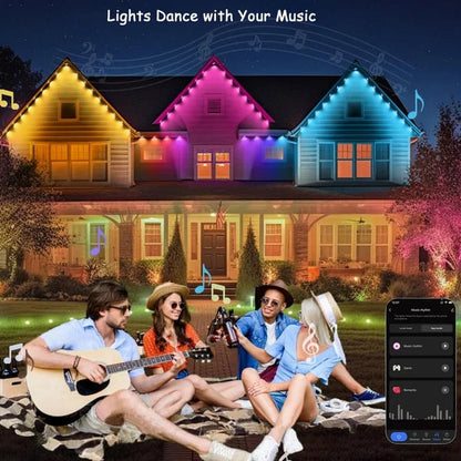 🎅Early Christmas 49% OFF - Smart Rainbow LED Permanent Outdoor Light - Smartlight 🎁