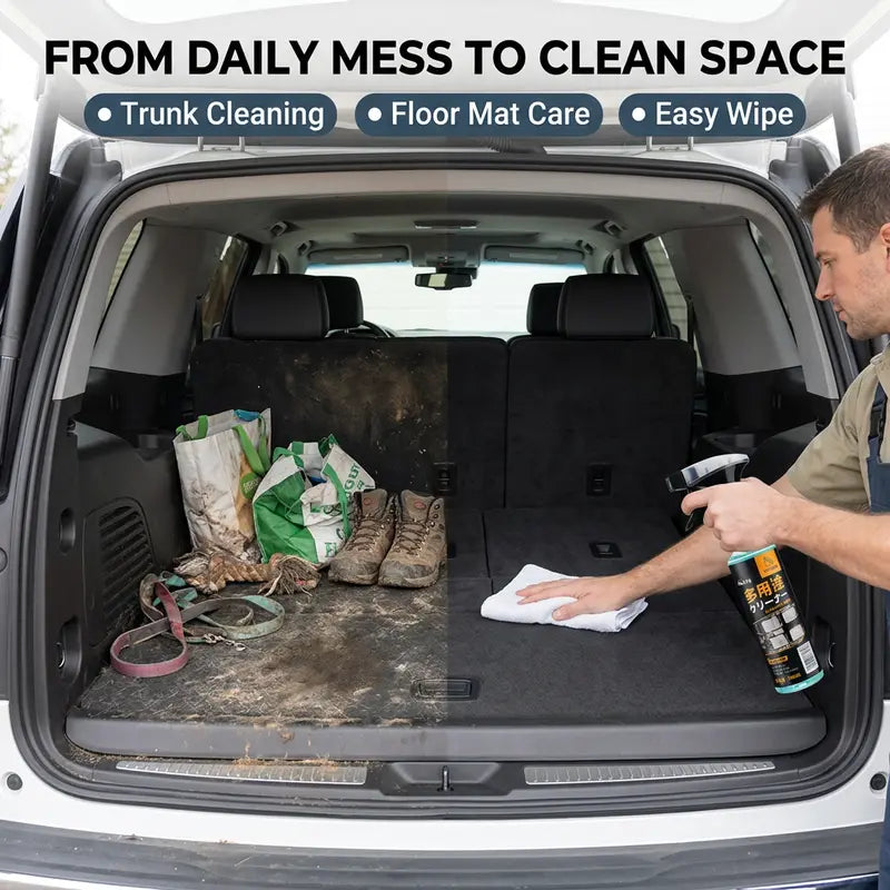 Multi-Purpose Cleaning Spray, Heavy Duty Dual-Action Degreaser & Stain Remover