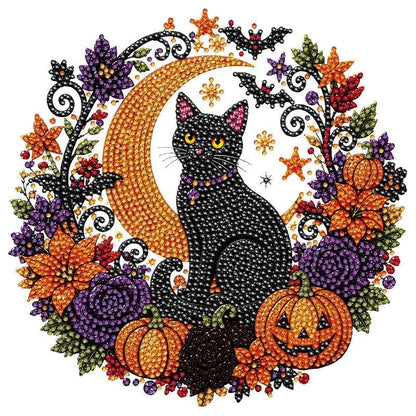 Halloween Diamond Painting Suncatcher Ornament Kit