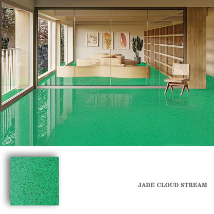 🏚️High-Gloss Self-Leveling Epoxy Floor Coating – Transform Garages, Basements & Workshops
