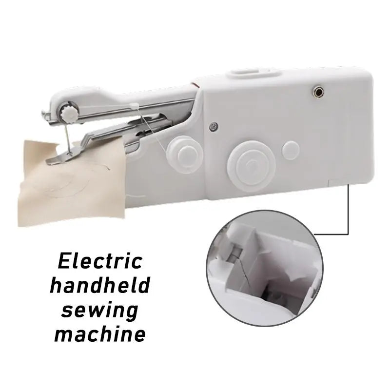 Household handheld small electric sewing machine portable sewing machine portable sewing tool manual sewing machine