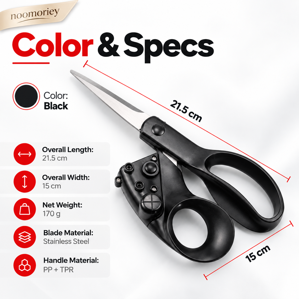 Laser Guided Sewing Scissors – Multi-Purpose Scissors with Infrared Cutting Guide