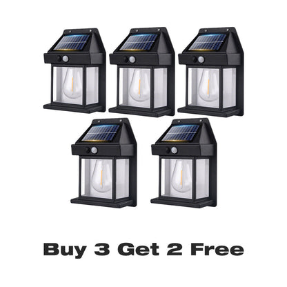 ⏳Time-Limited Special⏰Solar Wall Light with Motion Sensor – Weatherproof, Auto On/Off, Easy Install for Garden & Pathway 🌟