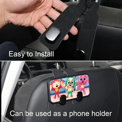 Universal Car Headrest Hanger Hooks Set