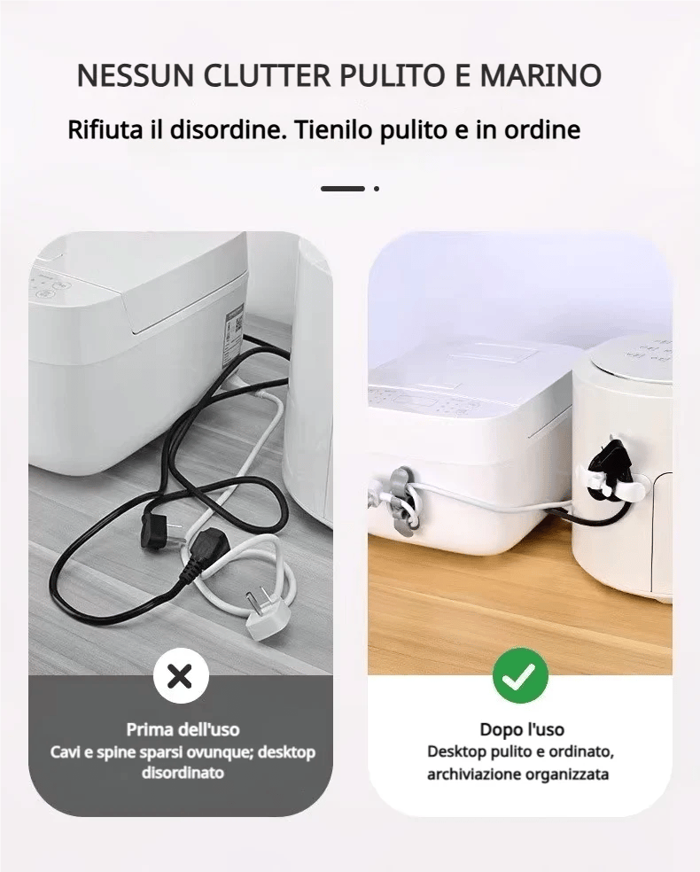 📢📢 !! ⏰2026 New Updated Kitchen Appliance Cable Organizer