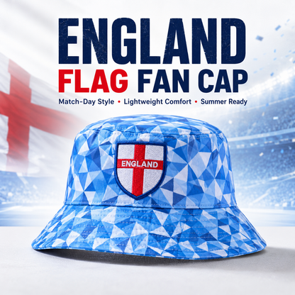 England Wales Scotland Flag Fan Cap | Lightweight Unisex Summer Multi-national Style