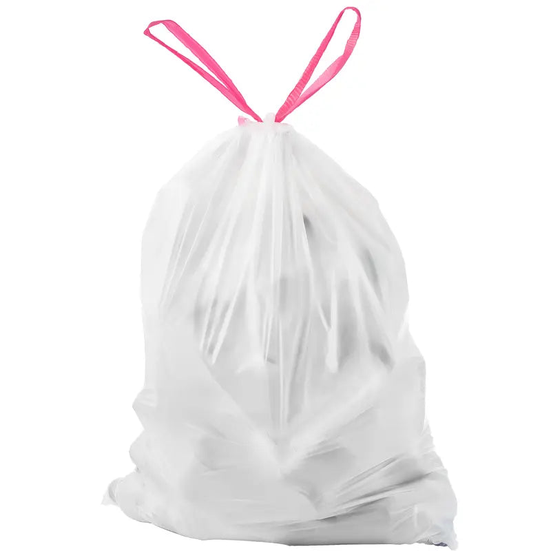 Drawstring Trash Bags, 75 Count