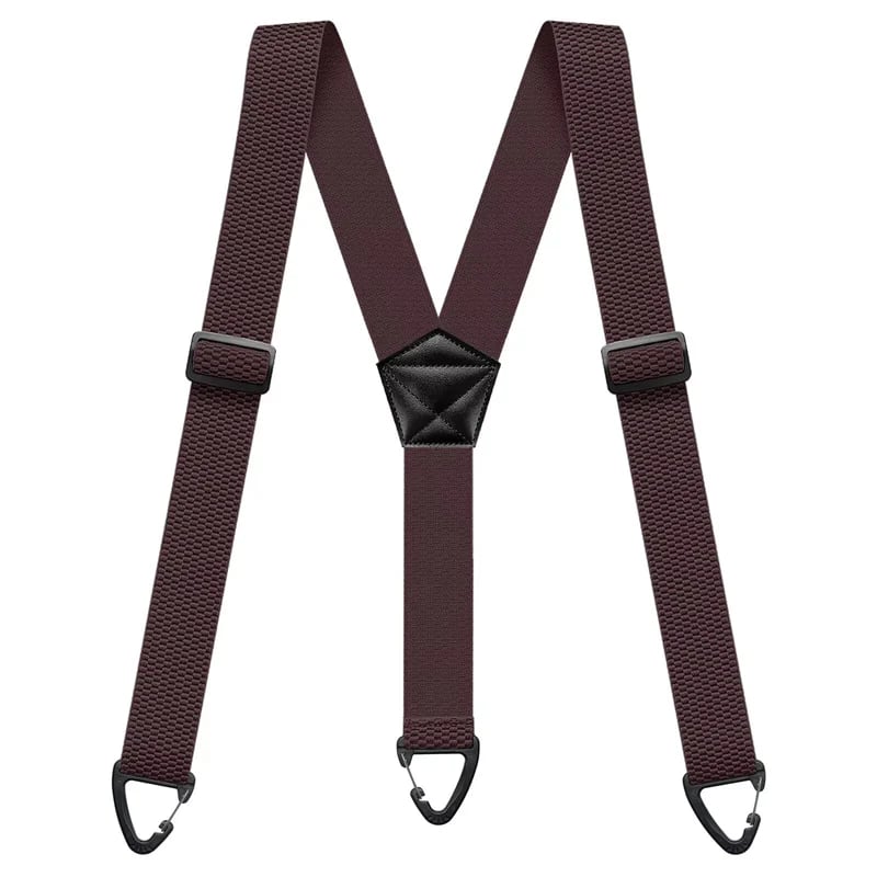 ⏰Men's X-Back Suspenders with Hook Clips