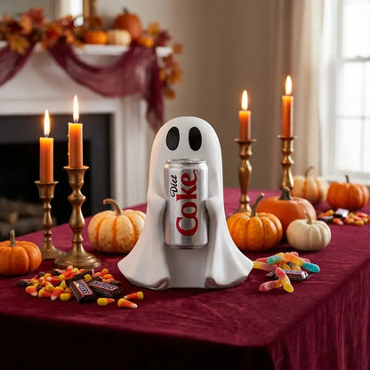 Ghost Holding Drink Resin Craft Ornament