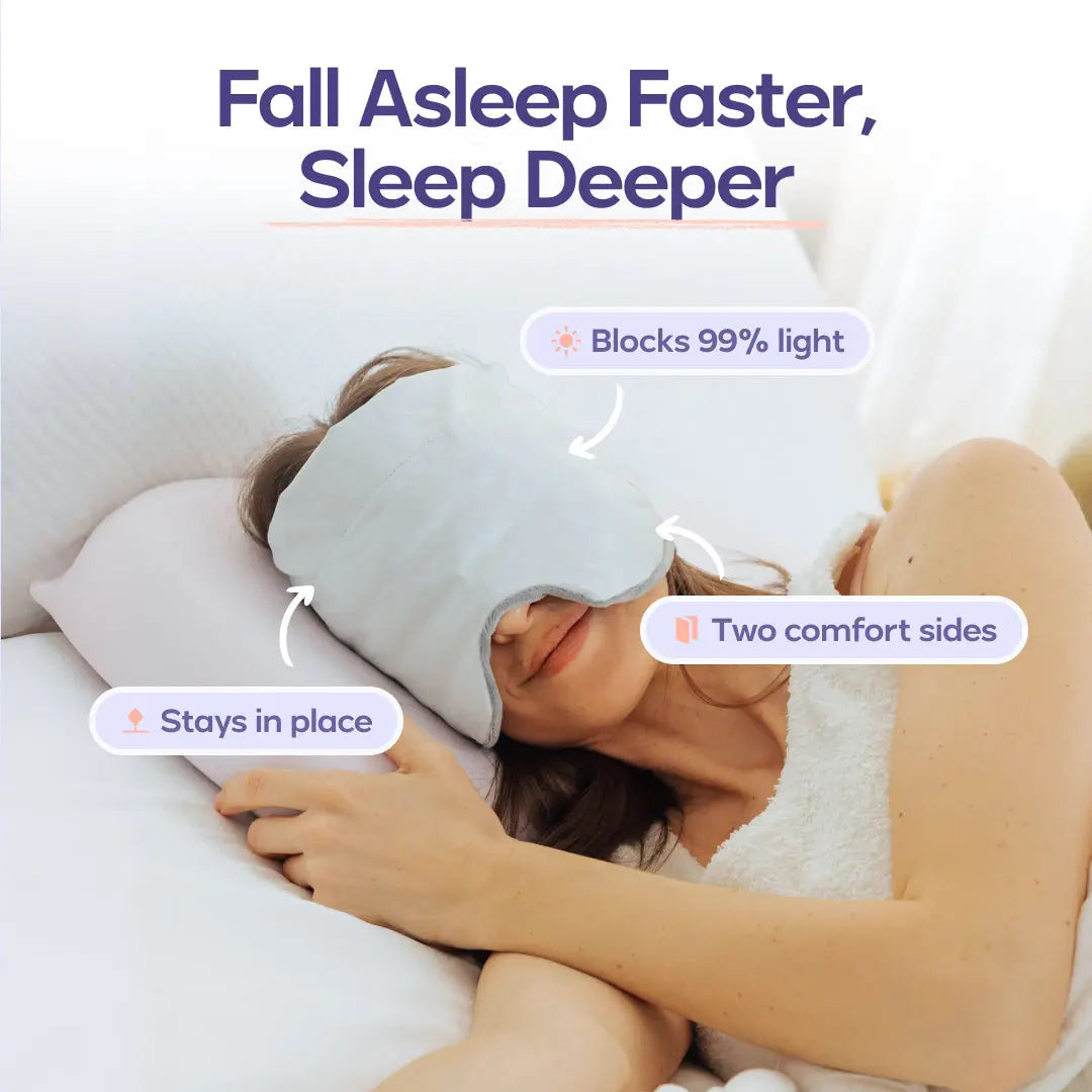 Mellow Lights Out Weighted Eye Mask 360° Wraparound